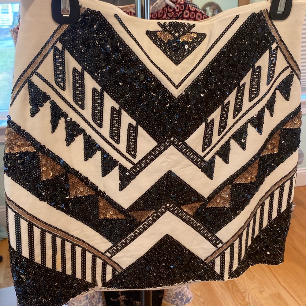 Sequin skirt